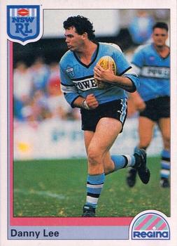 1992 Regina NSW Rugby League #124 Danny Lee Front